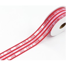 Red & White Plaid Ribbon, 1.5 Inch x 25 Yards (Lot of 1 Spool) SALE ITEM